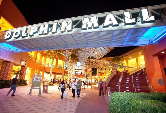 Dolphin Mall in Miami
