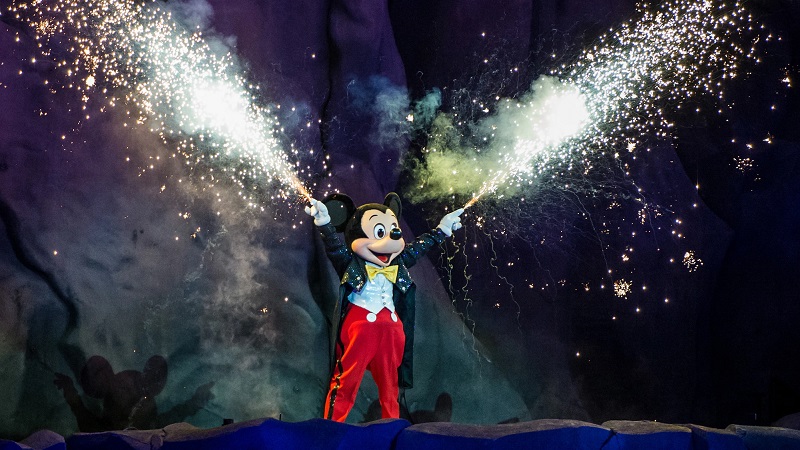 Disney's Fantasmic Show at Hollywood Studios