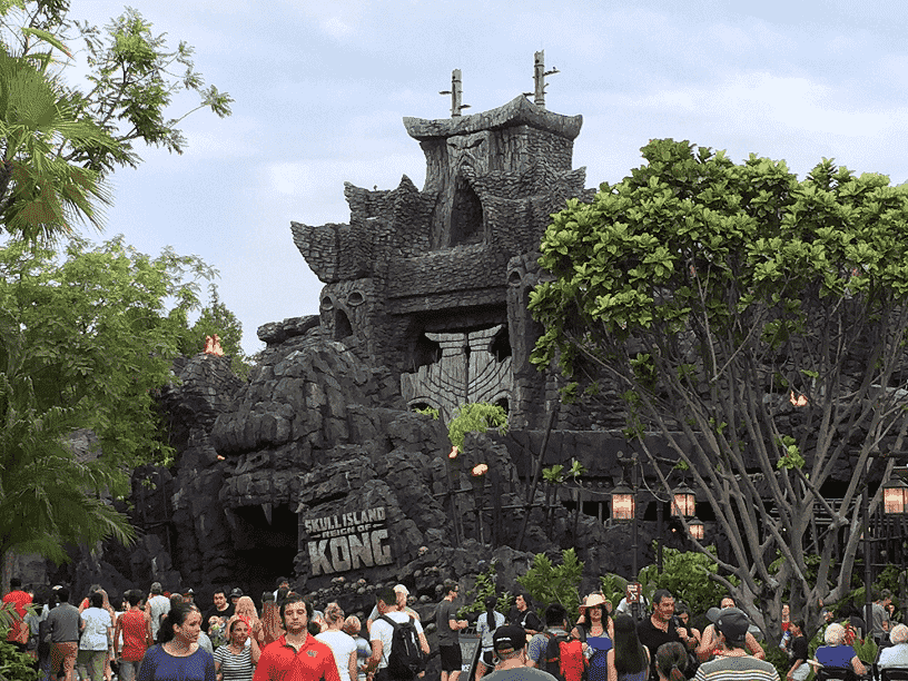 Skull Island attraction