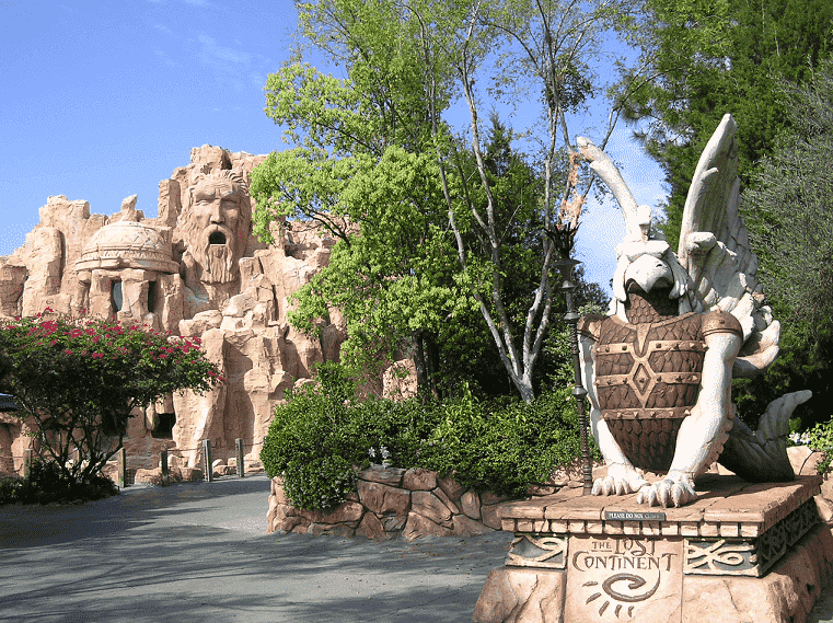 The Lost Continent area at Islands of Adventure