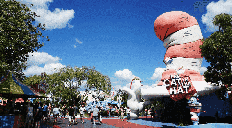 Seuss Landing Area at Islands of Adventure attraction