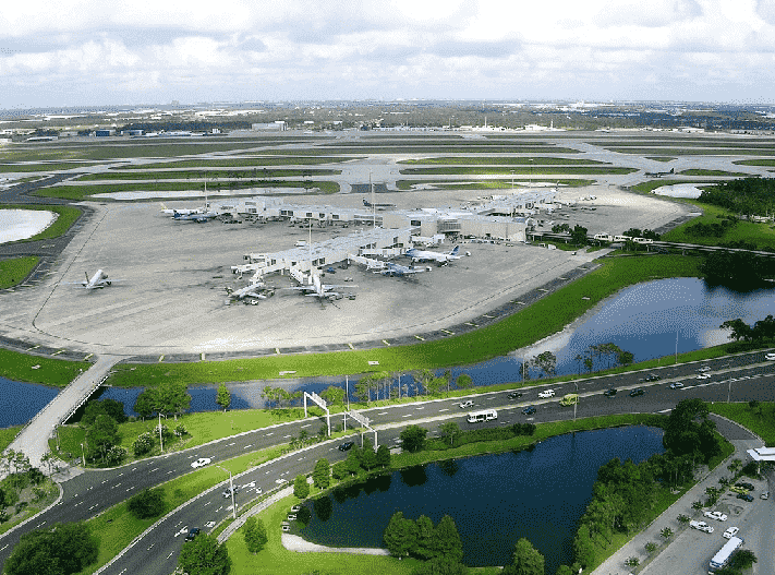 Orlando International Airport view