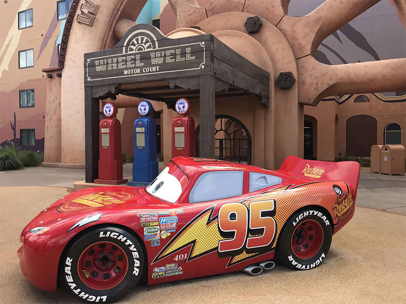 Where to meet characters in Disney World: Cars