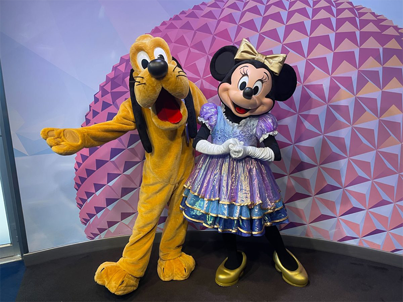 Where to meet characters in Disney World: Minnie Mouse
