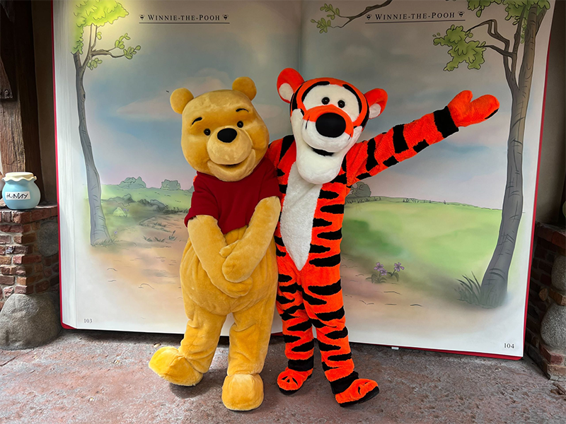 Where to meet characters in Disney World: Pooh