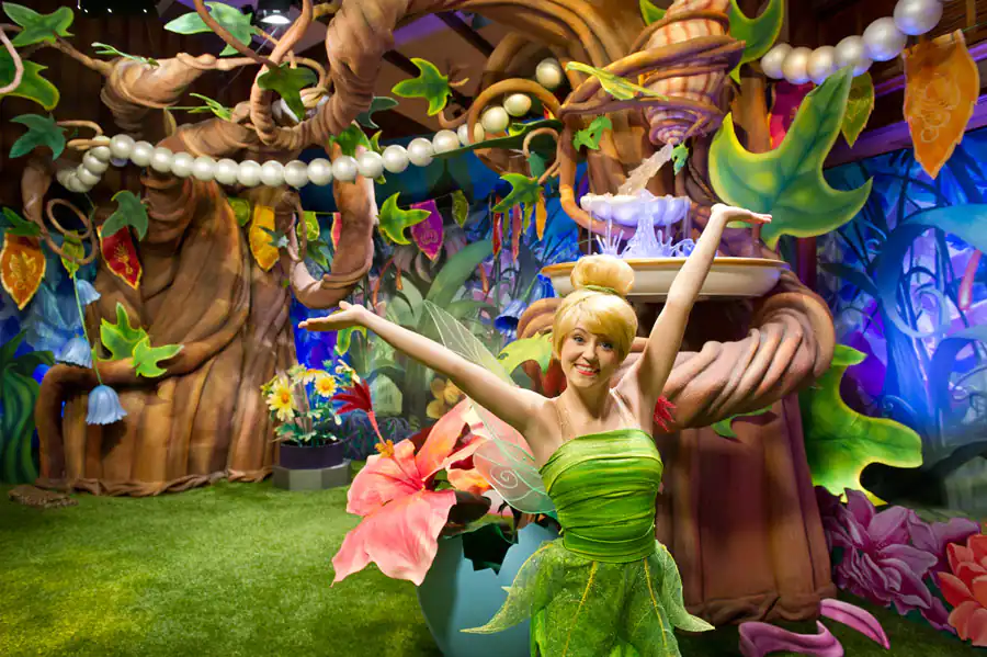 Where to meet characters in Disney World: Tinker Bell
