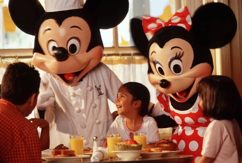 Mickey and Minnie at Disney Orlando