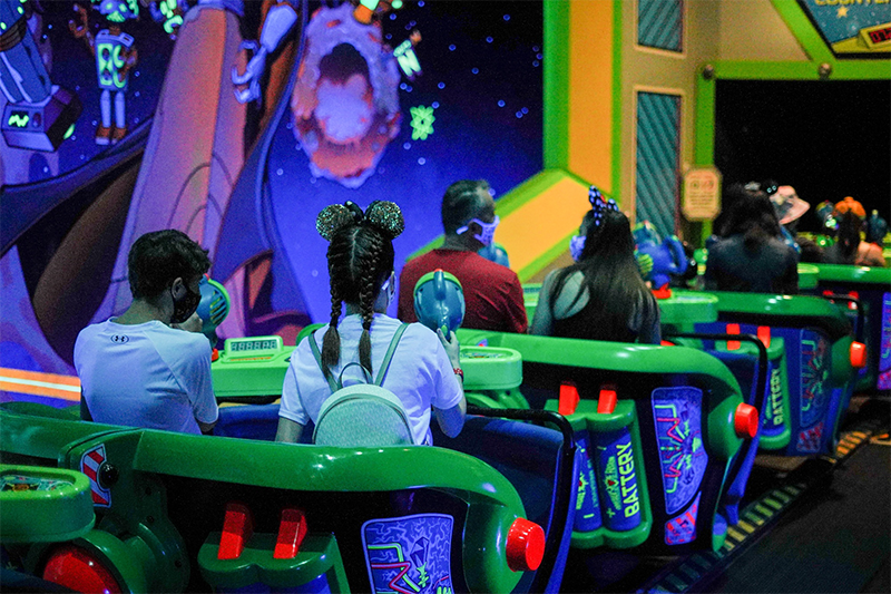 Buzz Lightyear's Space Ranger Spin in Magic Kingdom