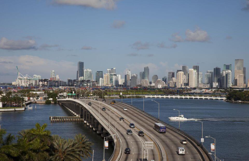 Miami to Orlando highways