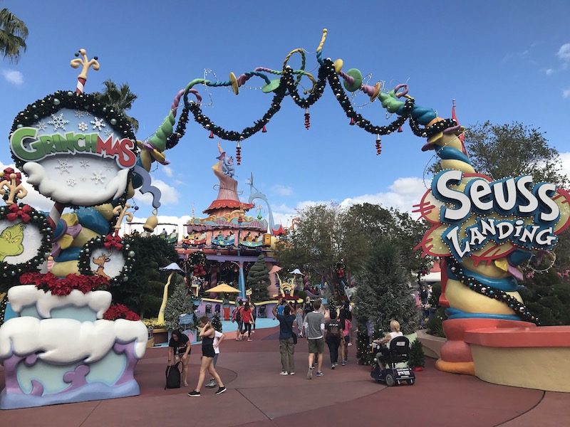 Seuss Landing Area at Islands of Adventure